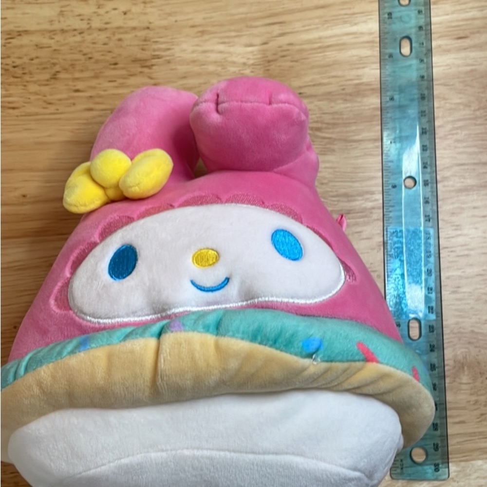 My Melody Squishmallows Plush and Slim Pouch - Picture 8 of 10